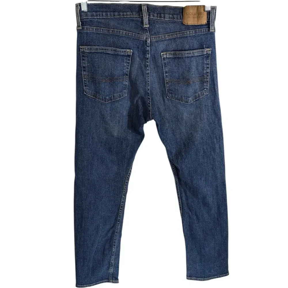Levi's Signature S51 Straight Jeans 32x30 Levis Blue Denim Measures 34x29.5